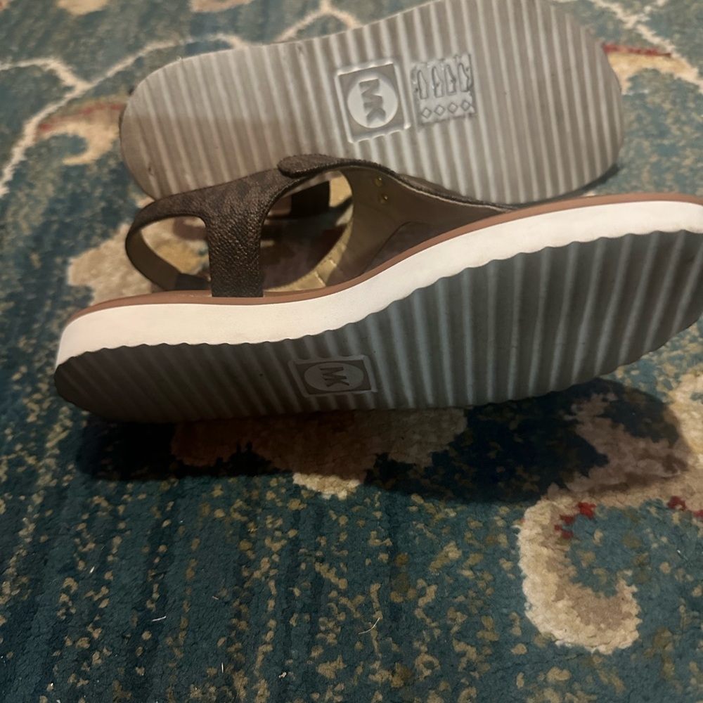 Michael Kors Dark Brown Sandals for Women - Picture 5 of 5